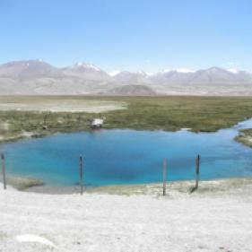 small lake near Alichur